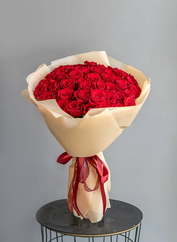 Букет "51 красная роза"